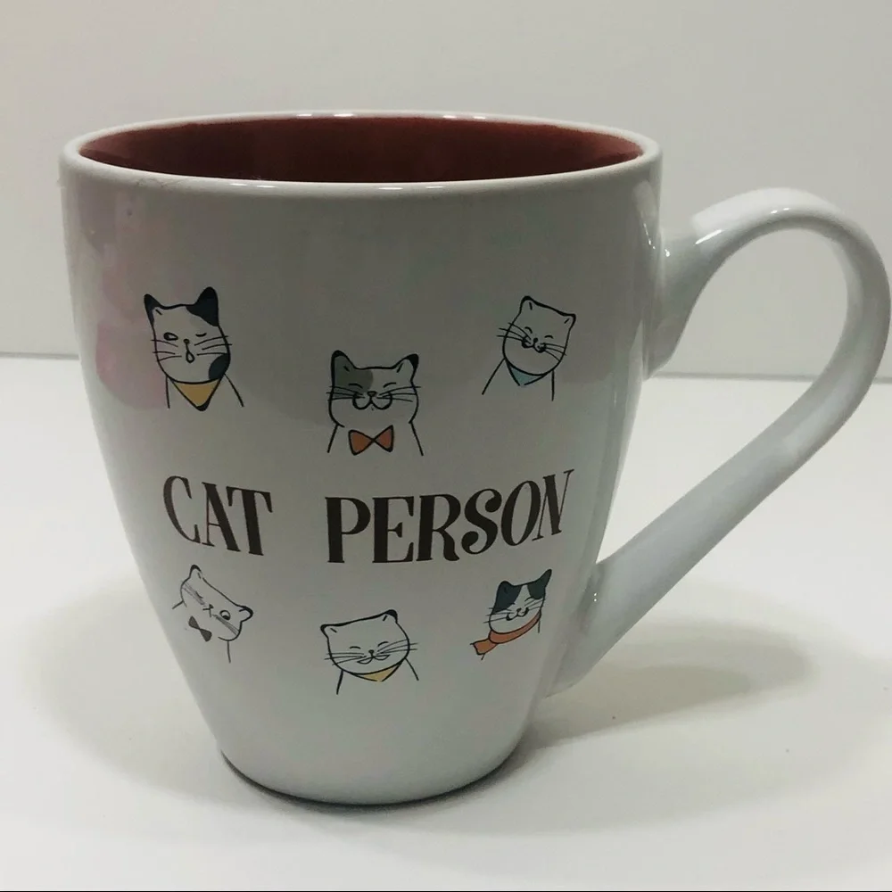 “Cat Person” Coffee Cup